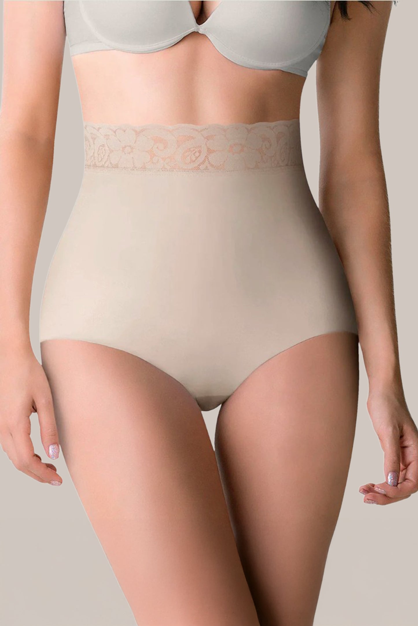 High Waist Tummy Control Panties front