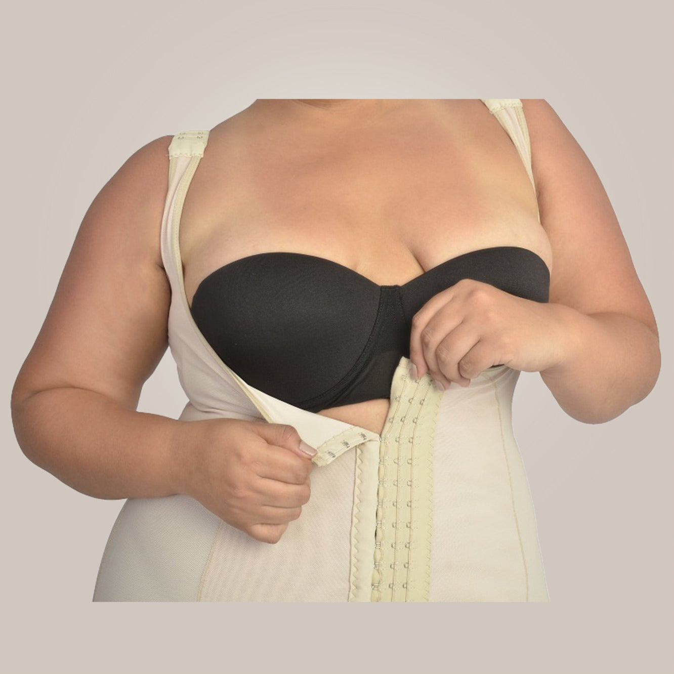 Plus Size Shapewear | compression shapewear - hooks