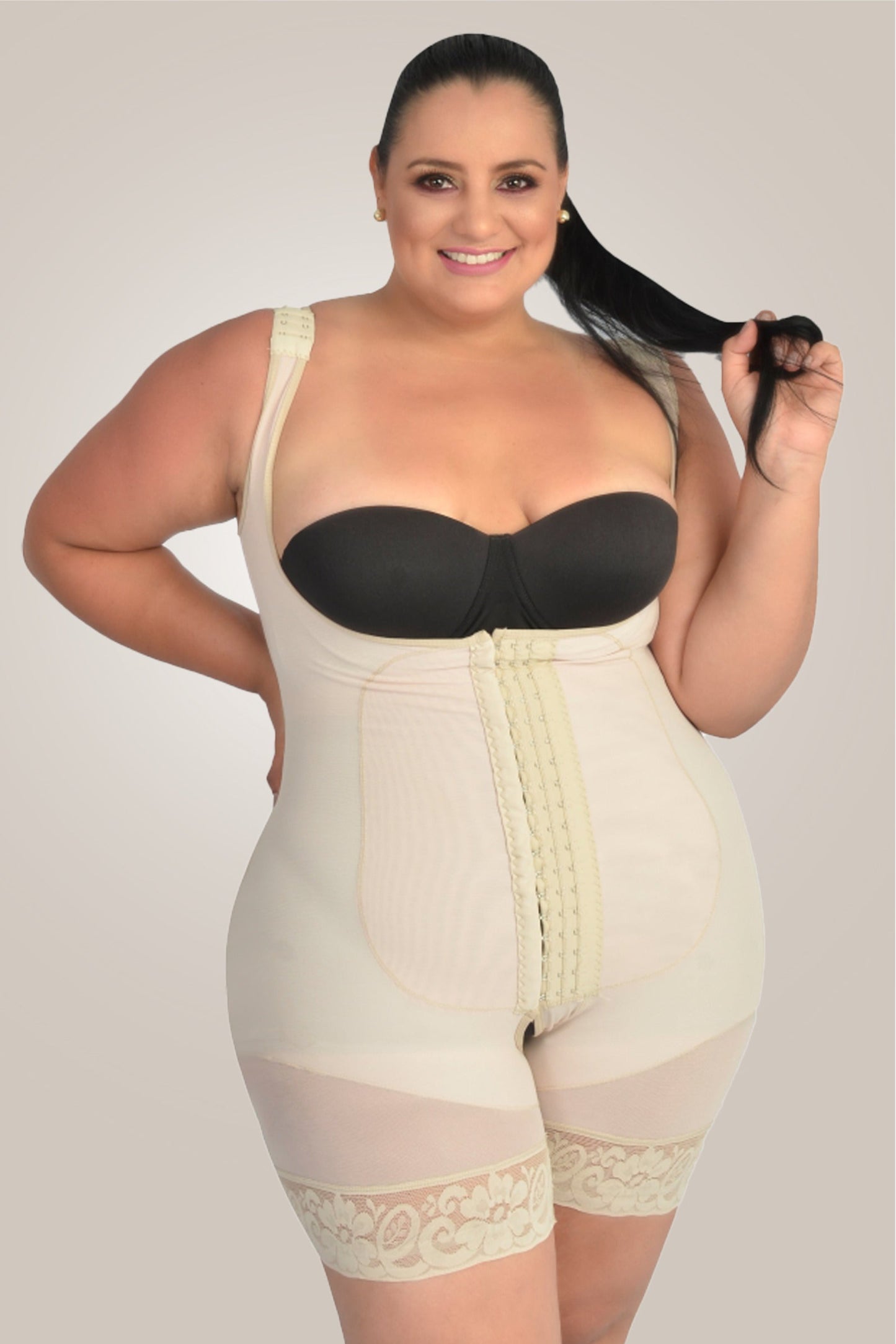 Plus Size Shapewear | compression shapewear - beige