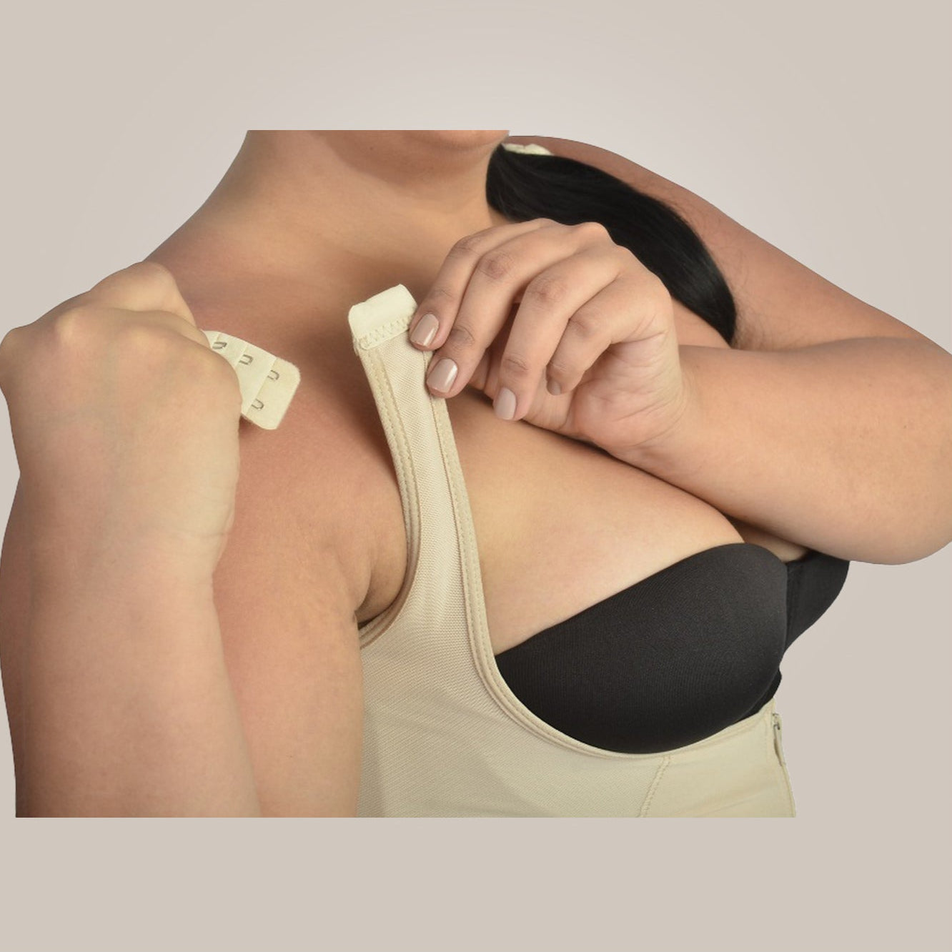 Tummy Control Shaper - shoulder hooks