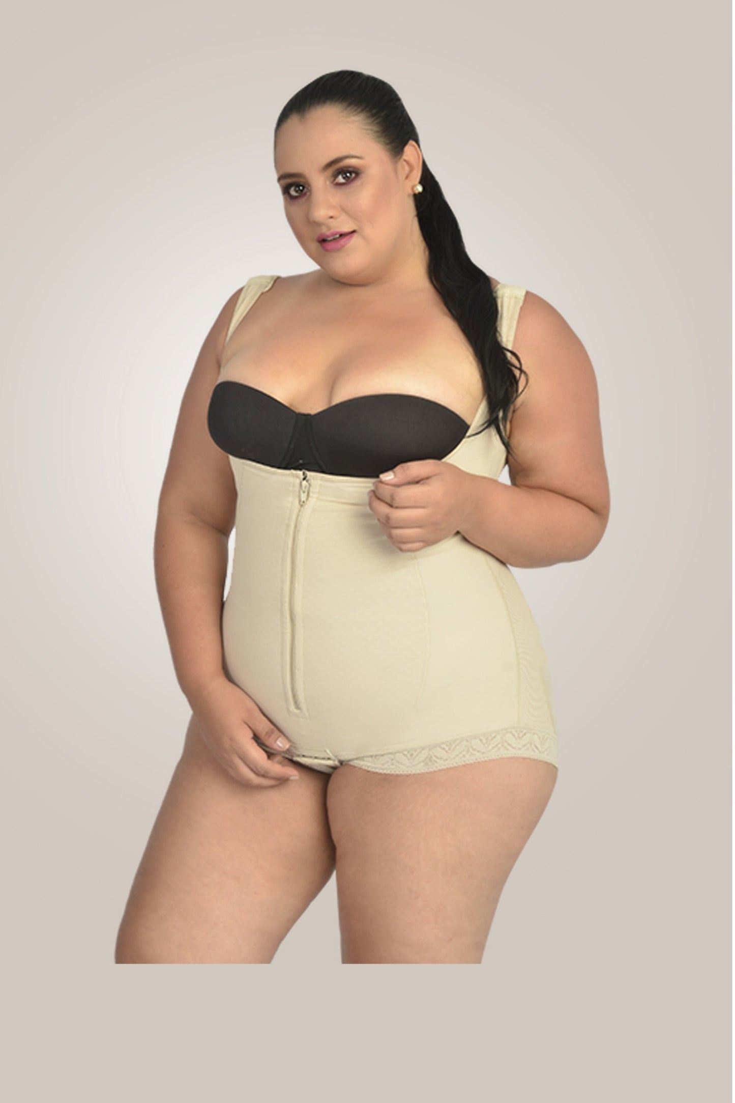 Tummy Control Shaper - front zip