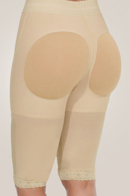 Plus Size Shapewear | Stomach and Thigh Shaper - rear