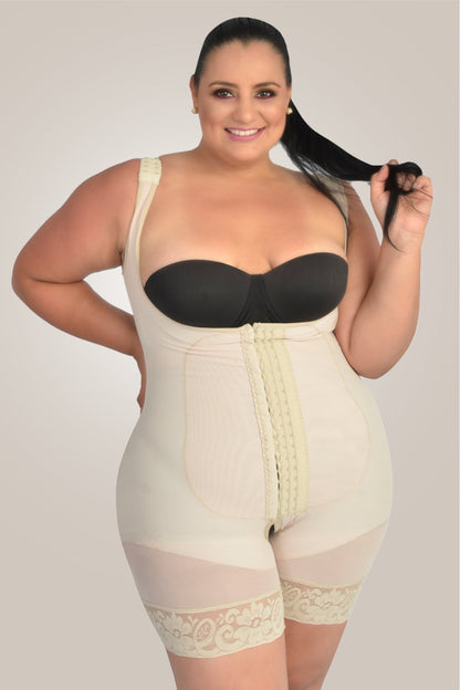 Plus Size Shapewear | compression shapewear - beige