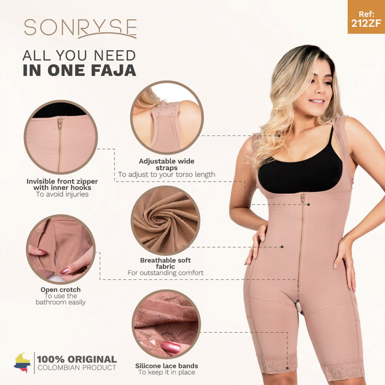 Postpartum Faja - Features page