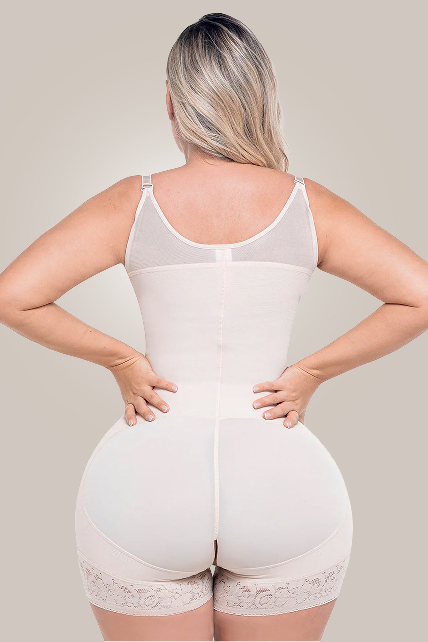 Postpartum Shapewear on model - back view