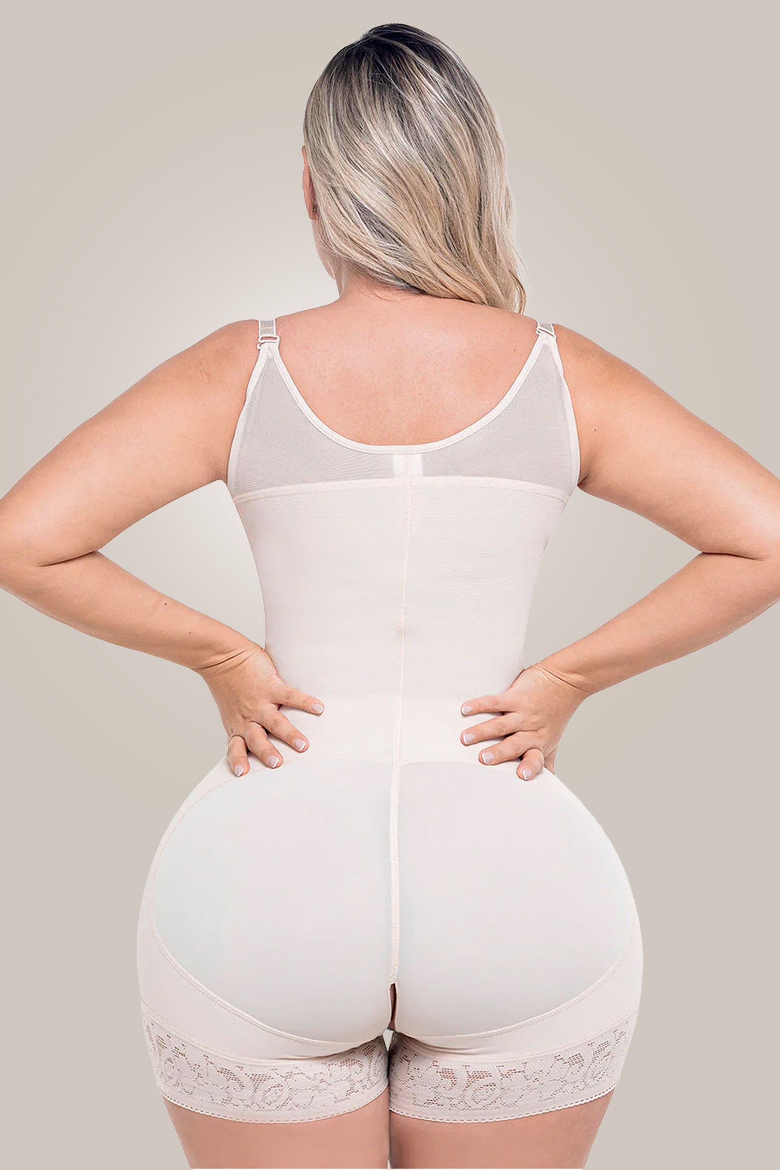 Postpartum Shapewear on model - back view