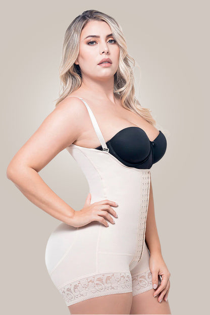 Postpartum Shapewear on model - side view