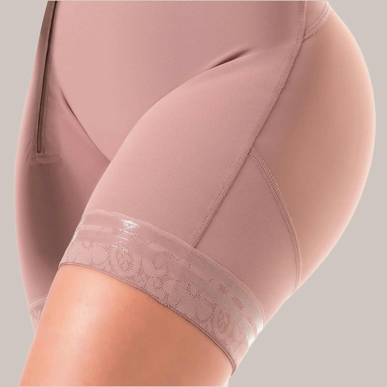 Postpartum Shapewear for C-Section showing anti-slip trip