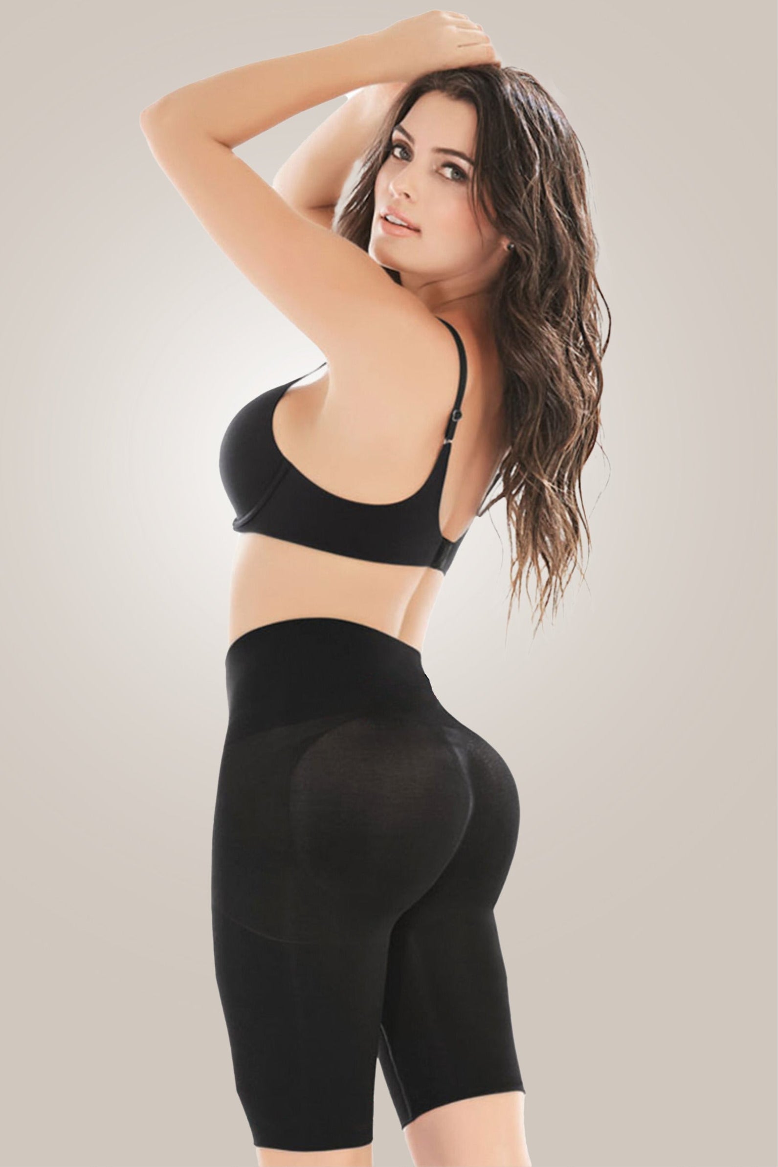 Seamless Shapewear Shorts - rear view
