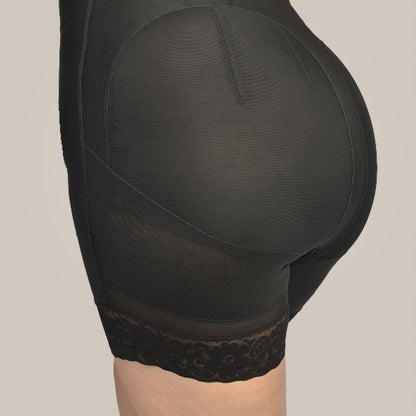 Plus Size Shapewear - Strapless Bodysuit Shaper - rear