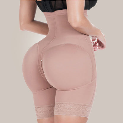 Woman wearing a waist trainer with butt lift - twist CU